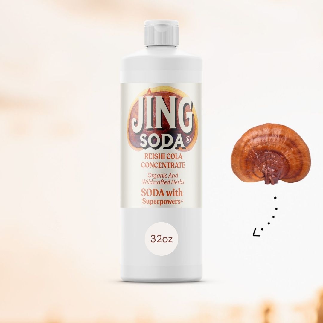 Jing Soda, Reishi Cola, 32oz
