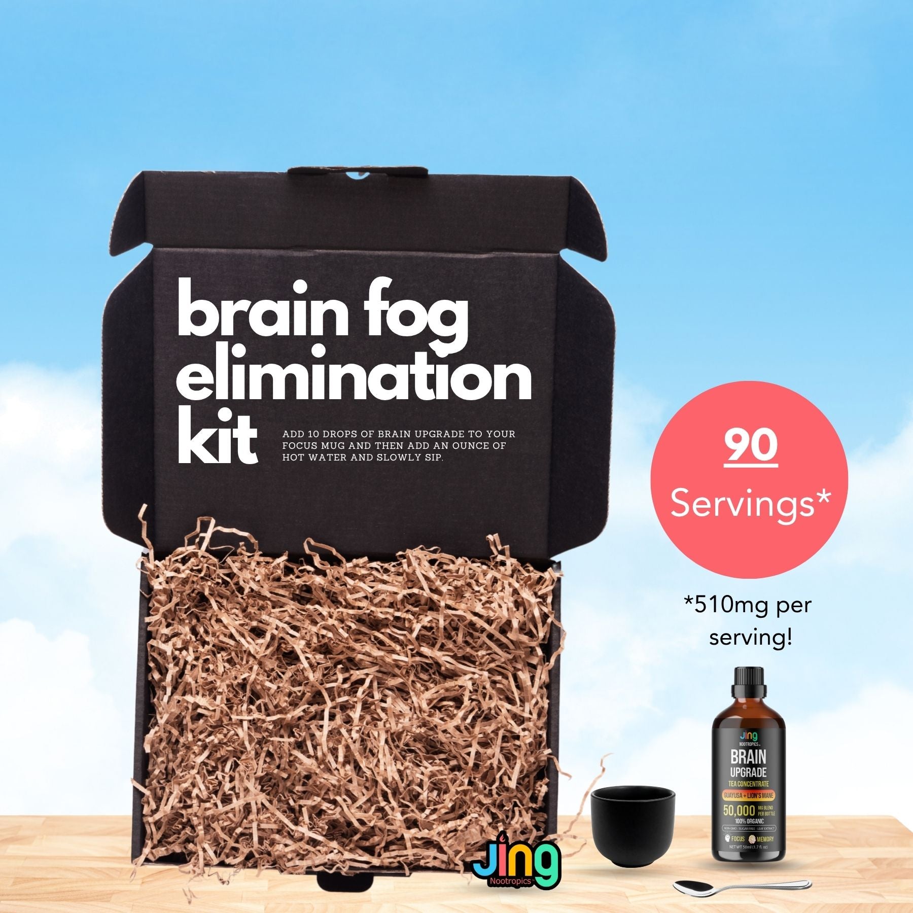 Jing Nootropics Brain Upgrade™ + Starter Kit – Jing Soda®