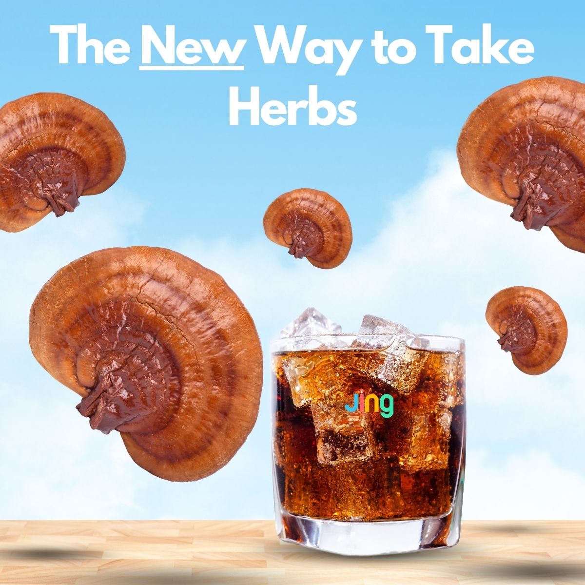 Jing Soda® Reishi Cola