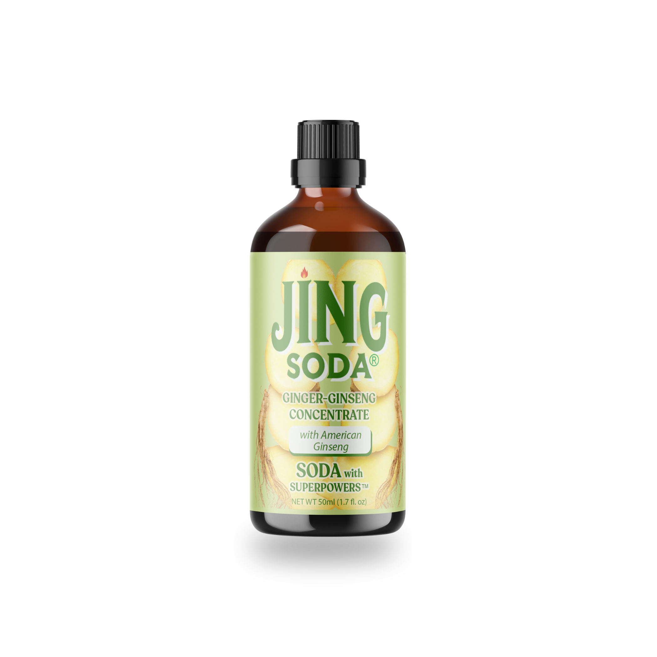 Jing Soda® Ginger Ginseng