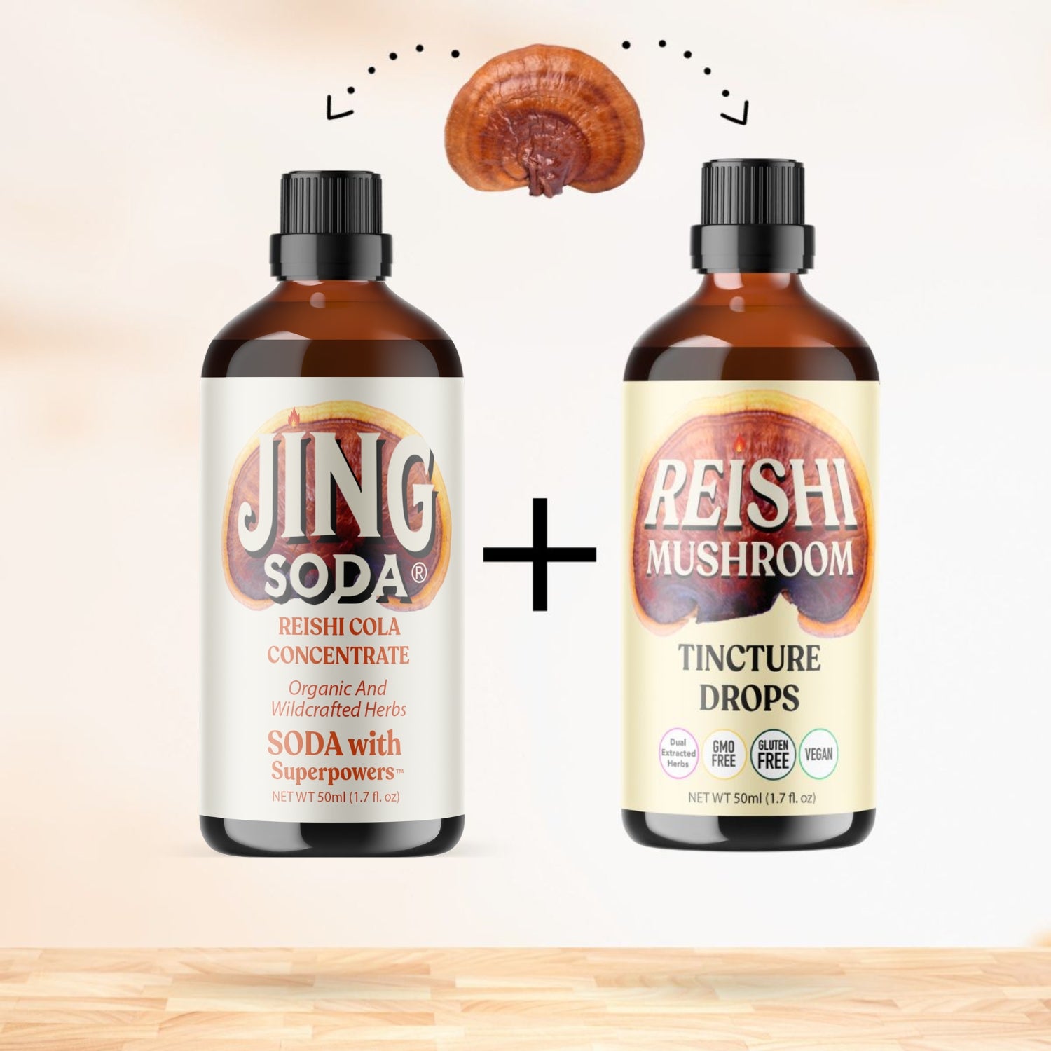 Jing Soda® Cola Reishi Boost Bundle